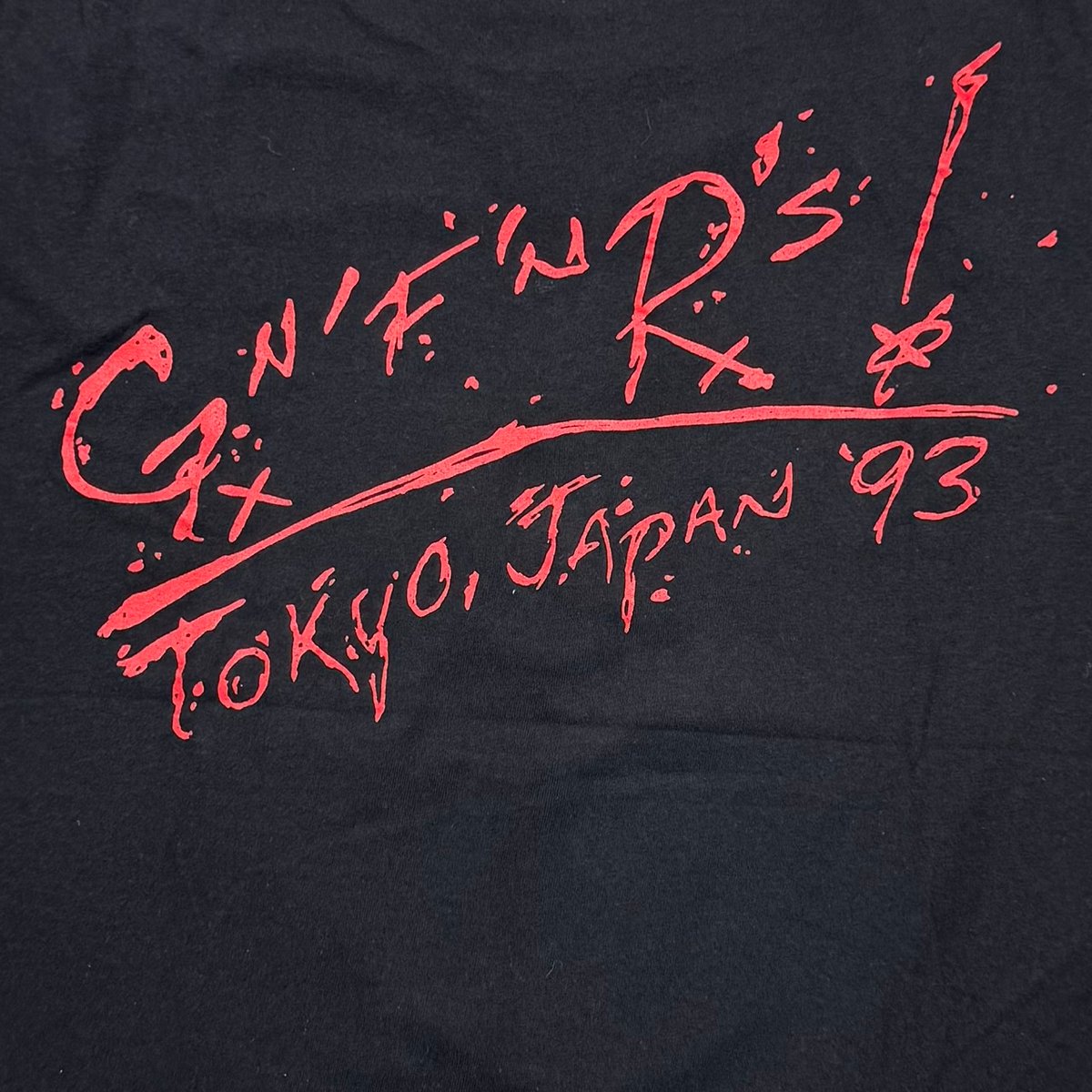 GUNS N' ROSES BAD APPLE JAPAN TOUR '93 BROCKUM