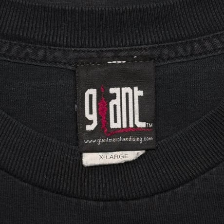 RAGE AGAINST THE MACHINE FRONT DIAL BACK MEMBER LS TEE BLACK GIANT XL 9519