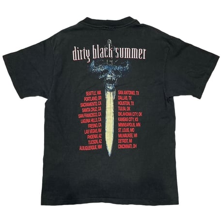 DANZIG 1992 HOW THE GODS KILL DIRTY BLACK SUMMER GIANT XL 3660