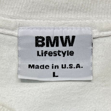 BMW EMBLEM The ultimate driving machine WHITE LARGE 4013
