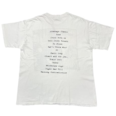 GREEN DAY INSOMNIAC WHITE WILD OATS XL 1867