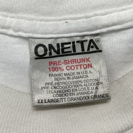 TOP GUN FIRE AT WILL! 1996 VIDEO GAME PROMO WHITE ONEITA XXL 9089
