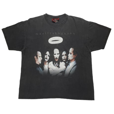 MARILYN MANSON CENTER RING TEE MANSON TAG XL 8178