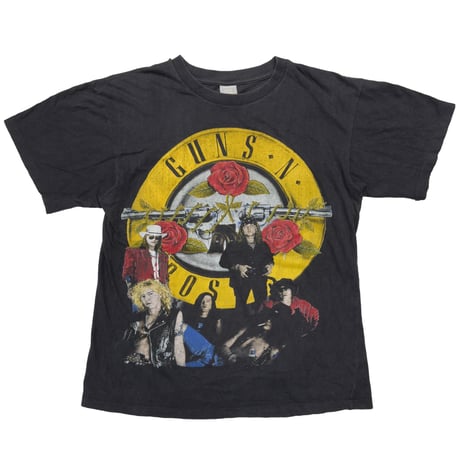 GUNS N' ROSES CIRCLE LOGO & MEMBER BOOTLEG BACK USE YOUR ILLUSION LARGE 5388
