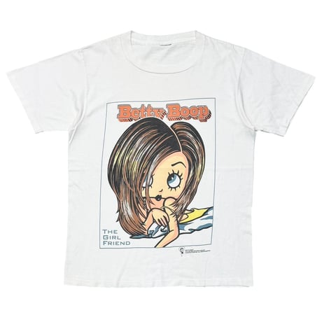 BETTY BOOP 1996 THE GIRL FRIEND WHITE FITS XL 4655