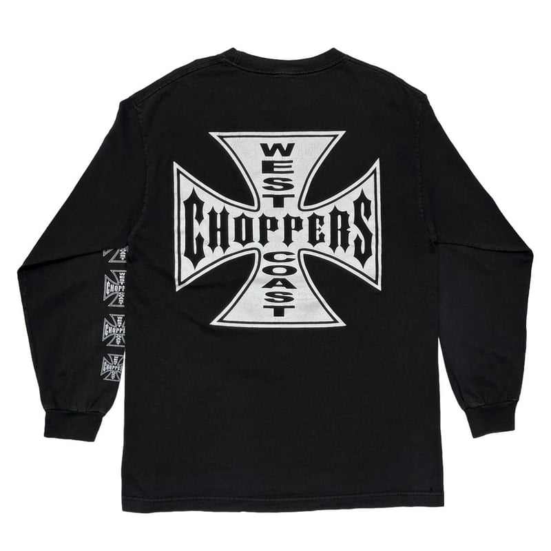 west coast choppers ウエストコースト greatland WEST COAST CHOPPERS NARROW IRON CROSS BLACK FIT
