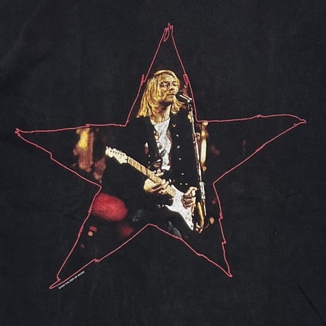 NIRVANA KURT COBAIN MEMORIAL STAR 1996 FITS XL 5508