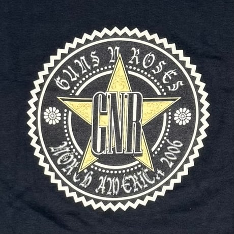 GUNS N' ROSES NORTH AMERICA 2006 EMBLEM anvil XL 3349