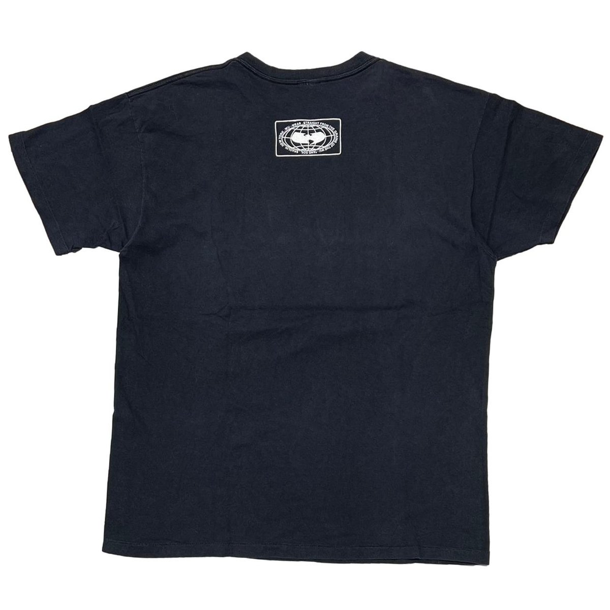 WU-TANG CLAN 90'S WU WEAR BIG PRINT TEE BLACK F