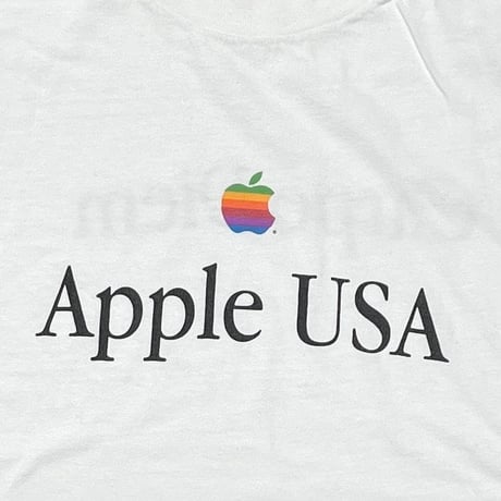 Apple SMALL MULTI COLLER LOGO Apple USA Carpe Diem WHITE ONEITA XL 9046