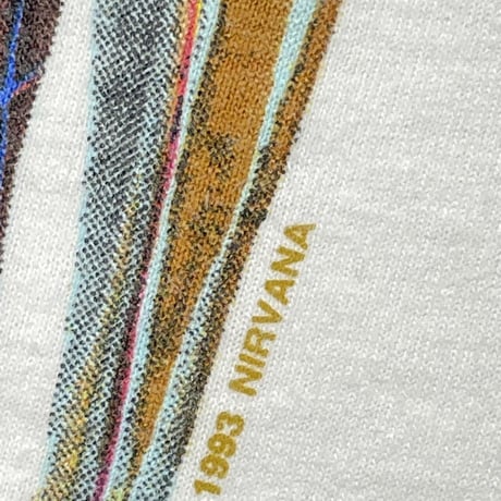 NIRVANA IN UTERO WHITE FITS MEDIUM