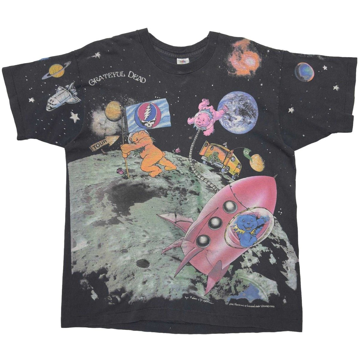 GRATEFUL DEAD 1995 LIQUID BLUE STANDING ON THE