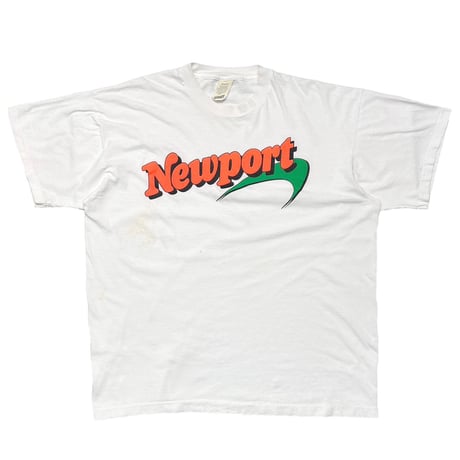 Newport ORANGE TEXT SCREEN STARS XL 4967