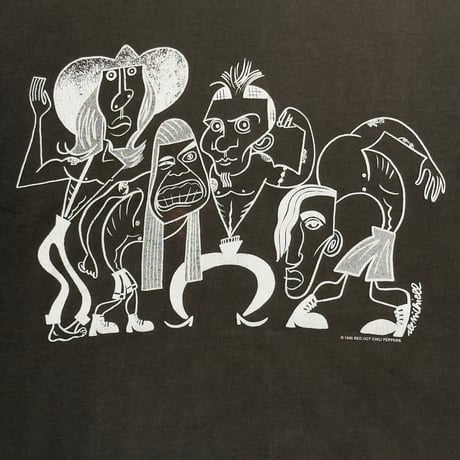RED HOT CHILI PEPPERS 1990 PICASSO GIANT XL 3562