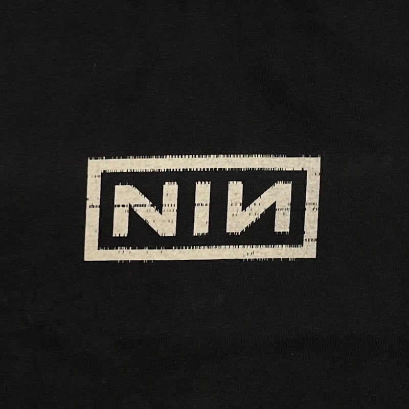 NINE INCH NAILS NIN BOX LOGO LIVE WITH TEETH 20 NINE INCH NAILS NIN BOX LOGO LIVE WITH TEETH 20