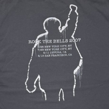 RAGE AGAINST THE MACHINE 2007 BATTLE OF BELLS CHARCOAL GINAT FITS XL 4304