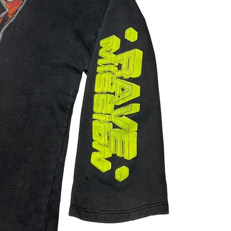 KEEP UNDERGROUND RAVE MISSION SWEAT HOODIE FITS XL 6352