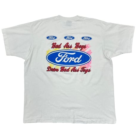 Ford Bad Ass Boys Drive Bad Ass Toys MULTI LOGO WHITE SCREEN STARS XXL 3722