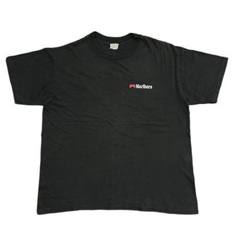 Marlboro MAN BACK BIG PRINT TEE BLACK 1