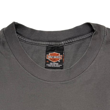 HARLEY DAVIDSON FLAMING EAGLE POCKET TEE XL 8331