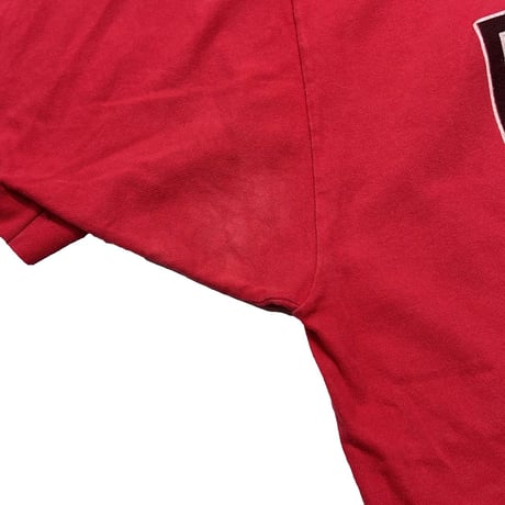 oasis BOX LOGO BACK CIRCLE PRINT RED FRUIT OF THE LOOM XL 0572
