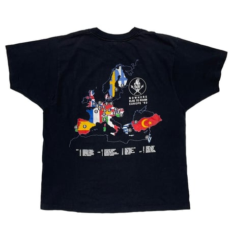 METALLICA NOWHERE ELSE TO ROAM EUROPE 1993 FITS M-L 8293