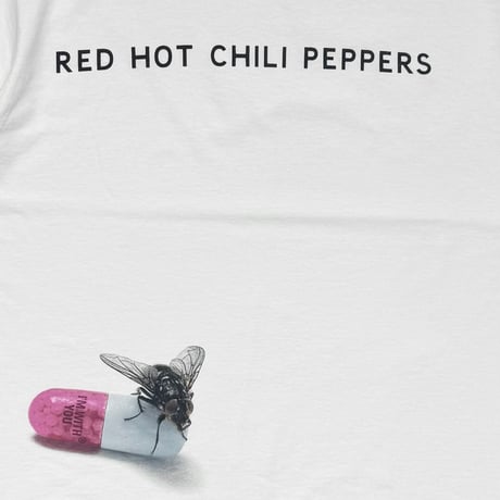 RED HOT CHILI PEPPERS I'M WITH YOU WHITE FRUIT OF THE LOOM LARGE 2484