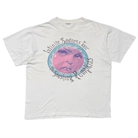 THE SMASHING PUMPKINS INFINITE SADNESS TOUR 1996 WHITE FITS XL 0961