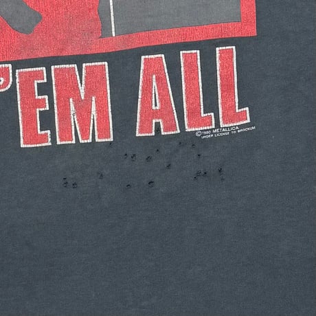 METALLICA KILL 'EM ALL METALLICA TAG LARGE 1846