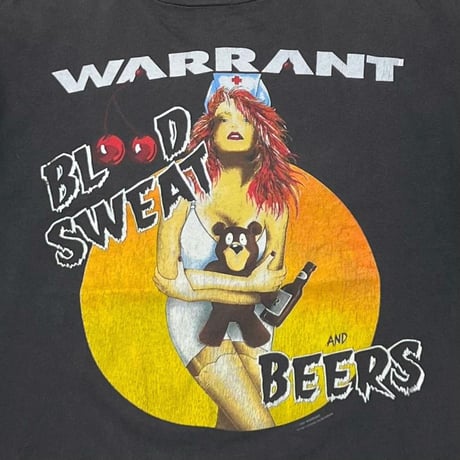 WARRANT BLOOD SWEAT AND BEERS BROCKUM XL 6464
