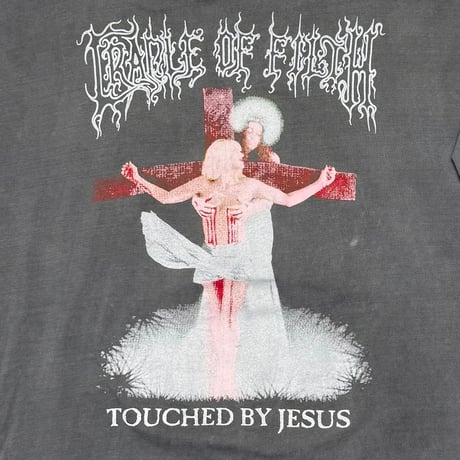 CRADLE OF THE FILTH TOUCHED BY JESUS FINGERED BUY GOD BOOTLEG LS FITS LARGE 3764