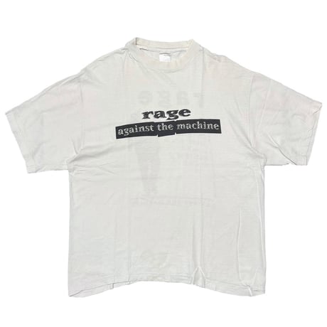 RAGE AGAINST THE MACHINE WE HAVE DETERMINED WHITE EURO XL 4255