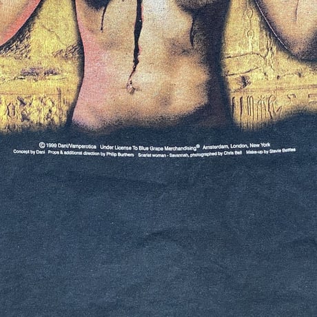CRADLE OF FILTH 1999 PRAISE THE WHORE TEE SCREEN STARS XL 5917