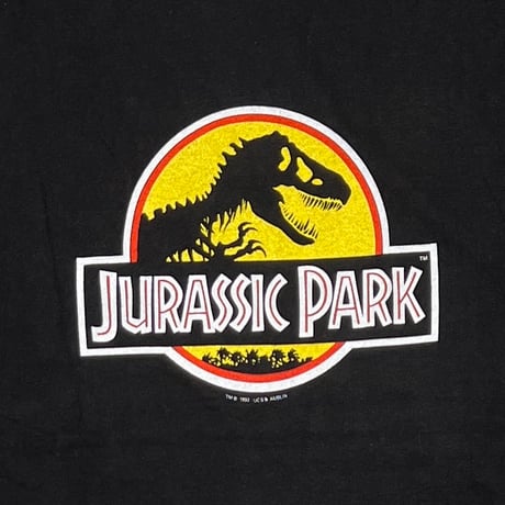 JURASSIC PARK LOGO DOUBLE SIDE HANES XL 4710