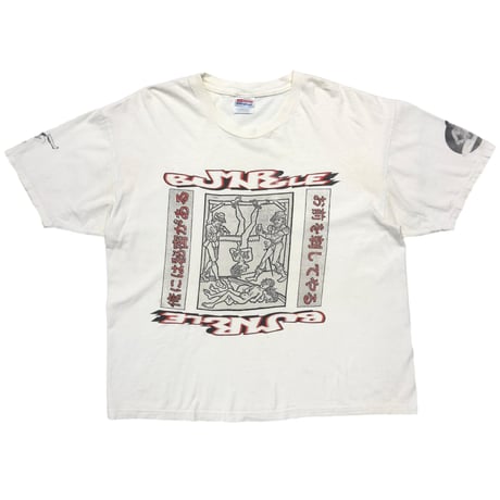 MR BUNGLE TORTURE 俺には秘密がある お前を刺してやる WHITE Hanes XL 9691