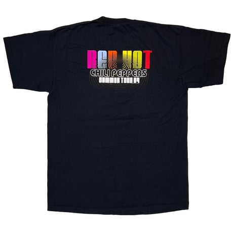 RED HOT CHILIPEPPERS 2004 SUMMER TOUR 04 FRUIT OF THE LOOM LARGE 6750