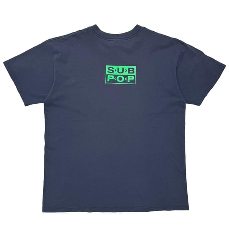 SUB POP PINK STAR GREEN CIRCLE ANVIL LARGE 5769