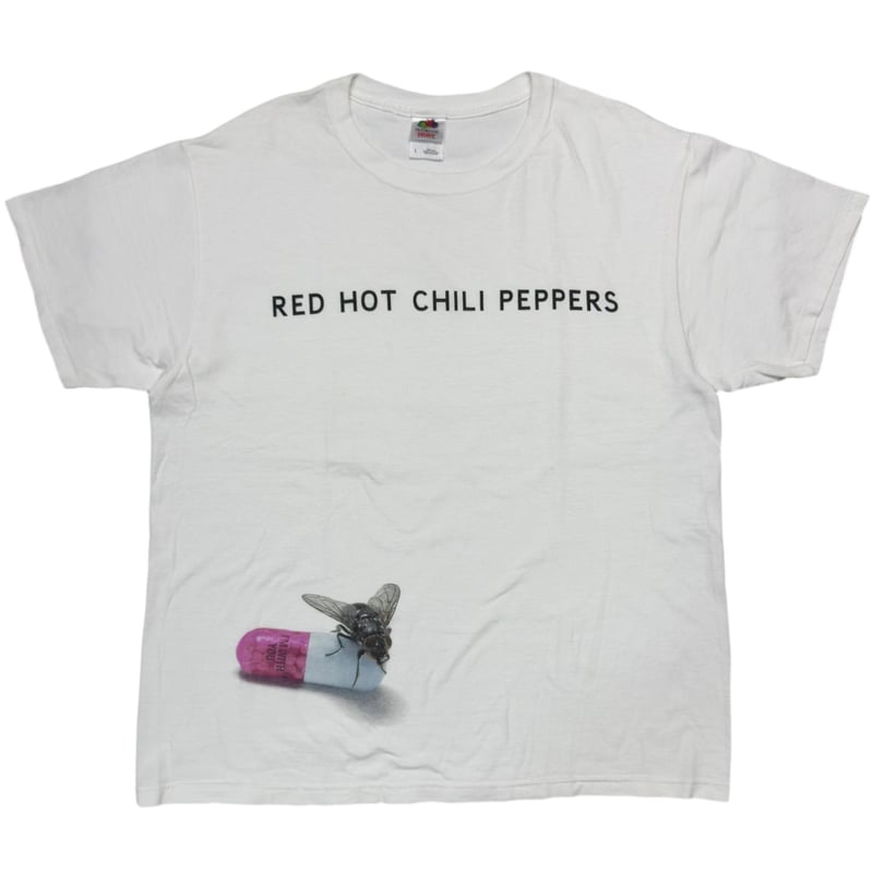 レッドホットチリペッパーズ 2011 I'm with you Tシャツ深瀬着用 RED HOT CHILI PEPPERS 2011 I'M WITH YOU WHITE F