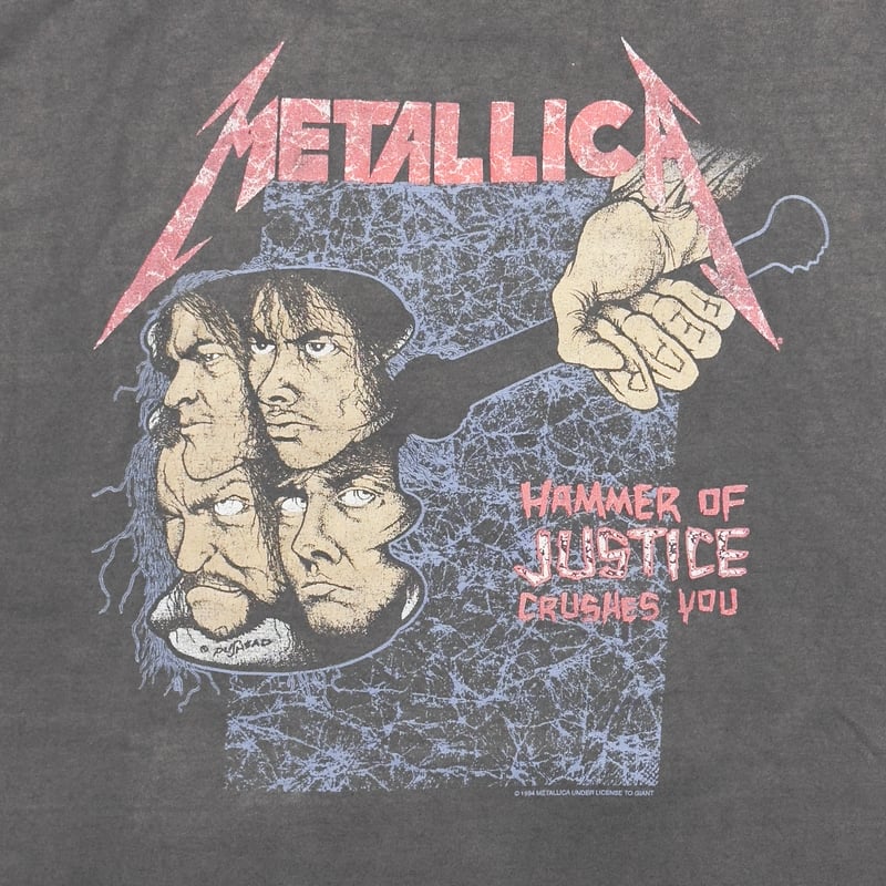 METALLICA AND JUSTICE FOR ALL FITS LARGE 4332 |