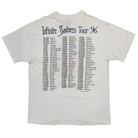 THE SMASHING PUMPKINS Infinite Sadness Tour 1996 HANES LARGE 0398
