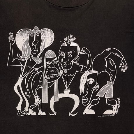 RED HOT CHILI PEPPERS 1990 PICASSO GIANT LARGE 5336