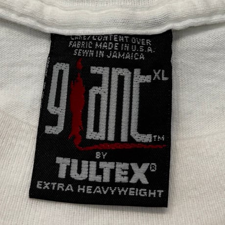 NIRVANA LIVE IN NEWYORK WHITE GIANT BY TULTEX XL 9071