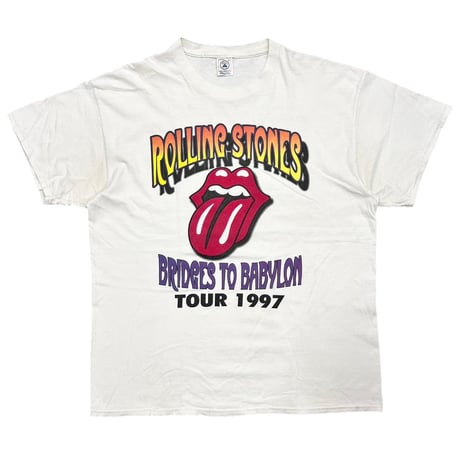 THE ROLLING STONES 1997 BRIDGES TO BABYLON BOOTLEG WHITE DELTA XL 4873