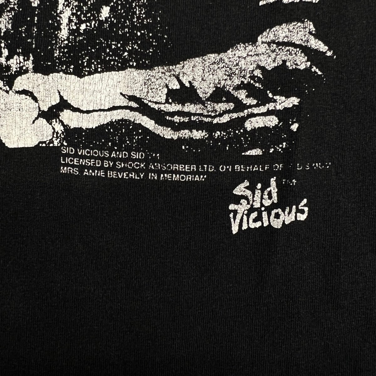 SEX PISTOLS SID VICIOUS 1957-1979 NICE MAN XL 8