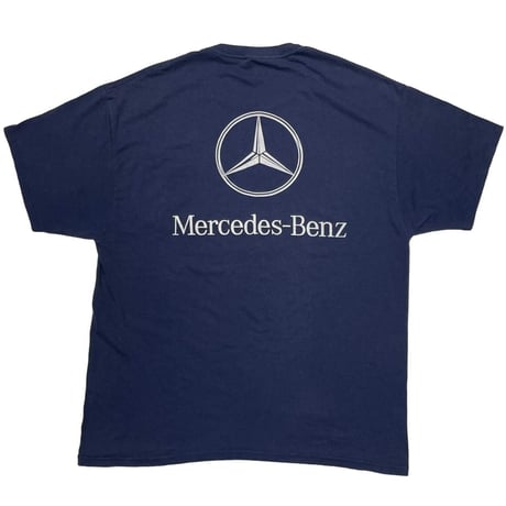 MERCEDES-BENZ LOGO POCKET TEE NAVY FITS XL 9734