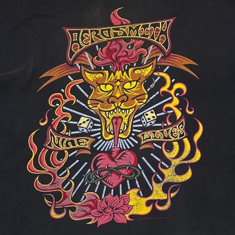 AEROSMITH 1997 NINE LIVES giant XL 8154
