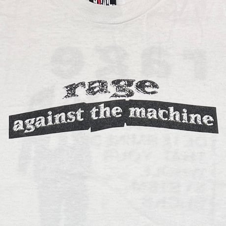 RAGE AGAINST THE MACHINE SYSTEM SUCKS WHITE GIANT XL 9704