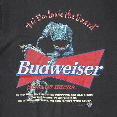 Budweiser 1998 "Hi I'm Louie the Lizard" 2XXL 0156