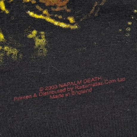 NAPALM DEATH 2003 ORDER OF THE LEECH EURO LARGE 7969