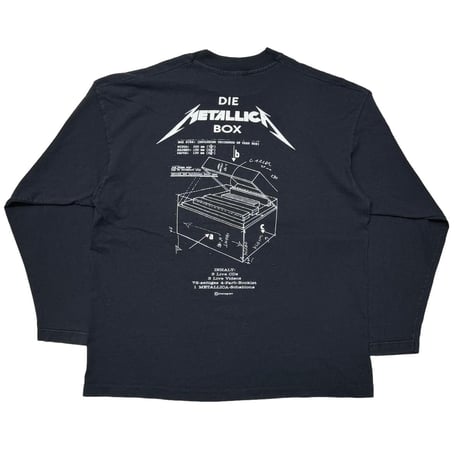 METALLICA LIVE SHIT BINGE&PURGE LS SCREEN STARS XL 3977